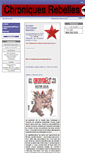 Mobile Screenshot of chroniques-rebelles.info
